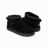 GENUINE AUSTRALIAN SHEEPSKIN UNISEX ANKLE CLASSIC SUEDE BOOTS