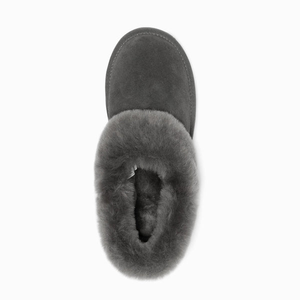 AVERY UNISEX PREMIUM SHEEPSKIN SUEDE SLIPPERS