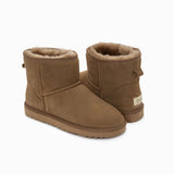 GENUINE AUSTRALIAN SHEEPSKIN UNISEX MINI CLASSIC SUEDE BOOTS