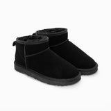 GENUINE AUSTRALIAN SHEEPSKIN UNISEX ANKLE CLASSIC SUEDE BOOTS