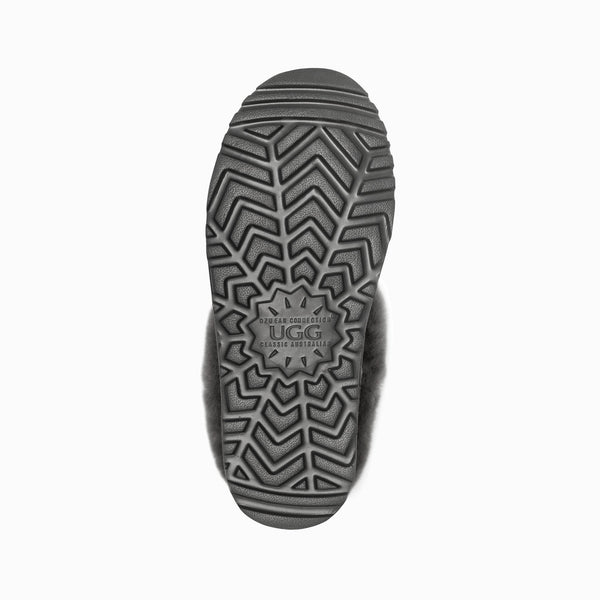 AVERY UNISEX PREMIUM SHEEPSKIN SUEDE SLIPPERS