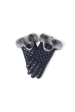 UGG LADIES RABBIT FUR TOUCH SCREEN GLOVE