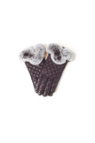 UGG LADIES RABBIT FUR TOUCH SCREEN GLOVE
