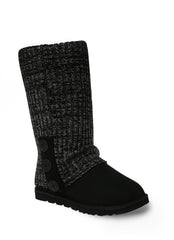 UGG CARDY SOCKS - GLITTER BLACK