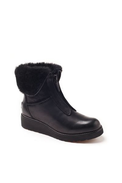 UGG ABIR COLLAR ZIP BOOTS
