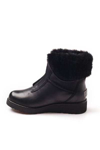 UGG ABIR COLLAR ZIP BOOTS