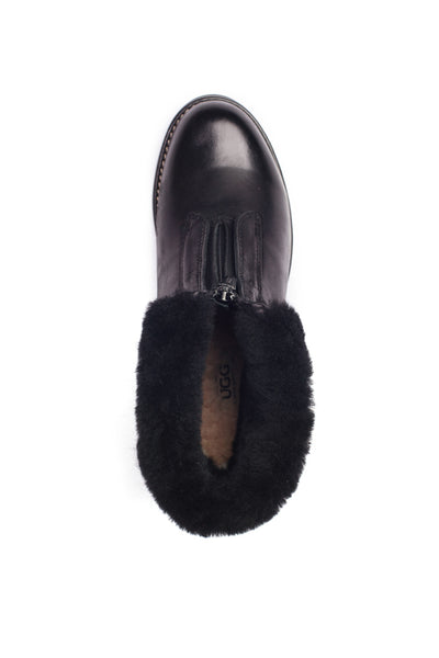 UGG ABIR COLLAR ZIP BOOTS