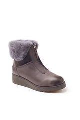 UGG ABIR COLLAR ZIP BOOTS