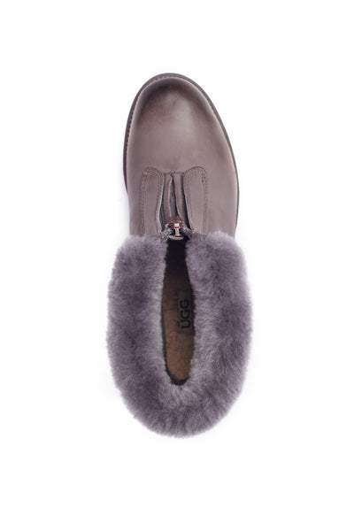 UGG ABIR COLLAR ZIP BOOTS