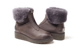 UGG ABIR COLLAR ZIP BOOTS