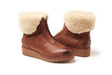 UGG ABIR COLLAR ZIP BOOTS