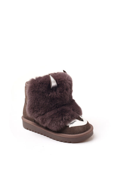 KIDS ZIP FOX BOOTS