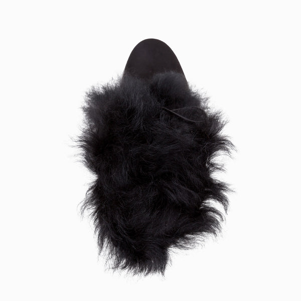 UGG LEAH FUR LINED HEEL BOOTS