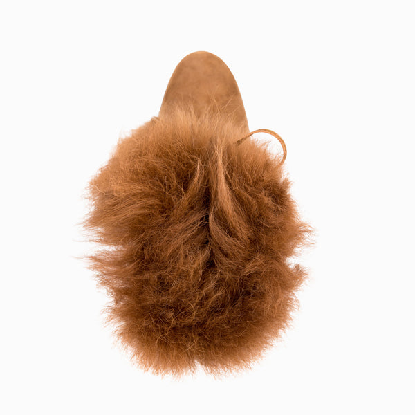UGG LEAH FUR LINED HEEL BOOTS
