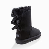 'NEW GENERATION' UGG LADIES CLASSIC BAILEY BOW 2 RIBBON BOOTS
