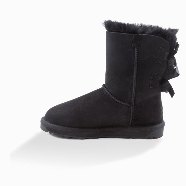 'NEW GENERATION' UGG LADIES CLASSIC BAILEY BOW 2 RIBBON BOOTS