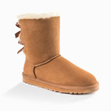 'NEW GENERATION' UGG LADIES CLASSIC BAILEY BOW 2 RIBBON BOOTS