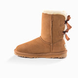 'NEW GENERATION' UGG LADIES CLASSIC BAILEY BOW 2 RIBBON BOOTS