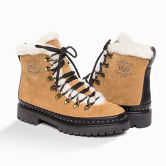 UGG EILEEN LACE-UP BOOTS