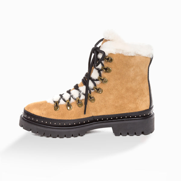 UGG EILEEN LACE-UP BOOTS