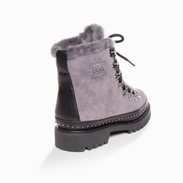UGG EILEEN LACE-UP BOOTS
