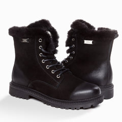 UGG BRYNN FUR TRIMMING BOOTS