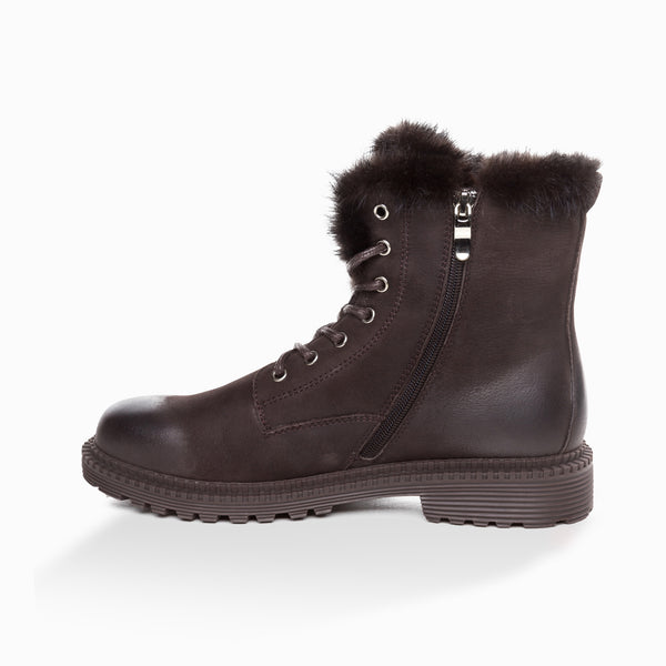 UGG BRYNN FUR TRIMMING BOOTS