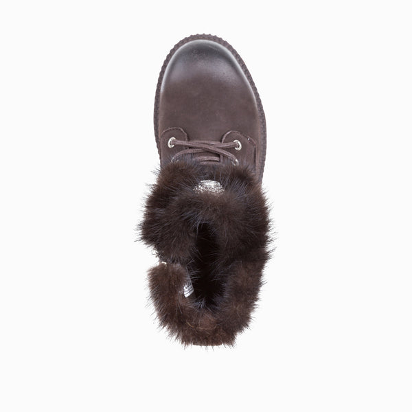UGG BRYNN MENS FUR TRIMMING BOOTS