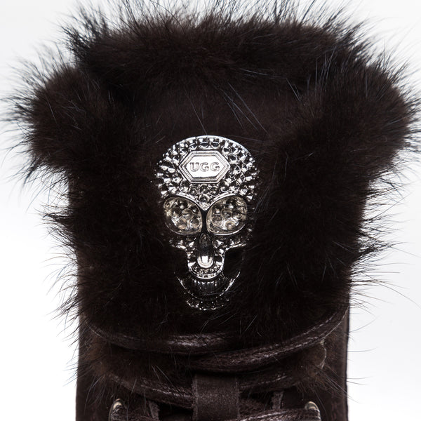 UGG BRYNN MENS FUR TRIMMING BOOTS