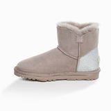 'NEW GENERATION' UGG LADIES CLASSIC SPARKLING MINI BUTTON BOOTS