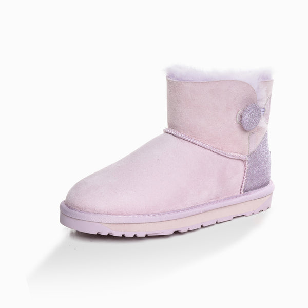 'NEW GENERATION' UGG LADIES CLASSIC SPARKLING MINI BUTTON BOOTS