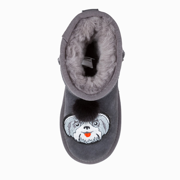 UGG KIDS I LOVE DOG MINI BOOTS