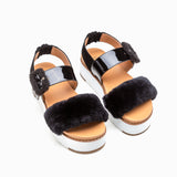OZWEAR ELLA FLUFF SANDALS