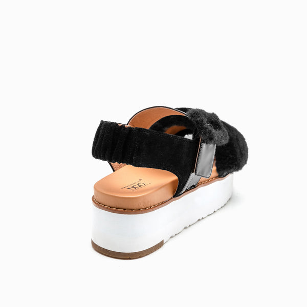 OZWEAR ELLA FLUFF SANDALS