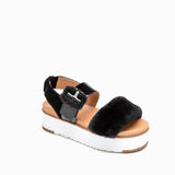 OZWEAR ELLA FLUFF SANDALS