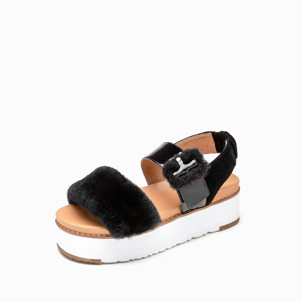 OZWEAR ELLA FLUFF SANDALS