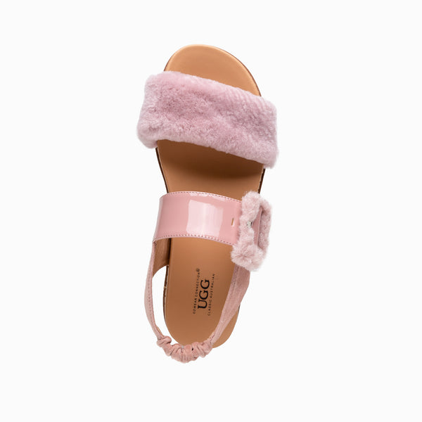 OZWEAR ELLA FLUFF SANDALS