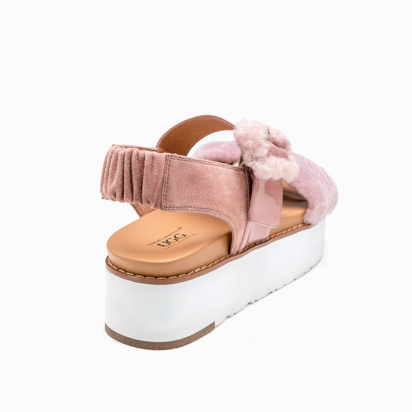OZWEAR ELLA FLUFF SANDALS
