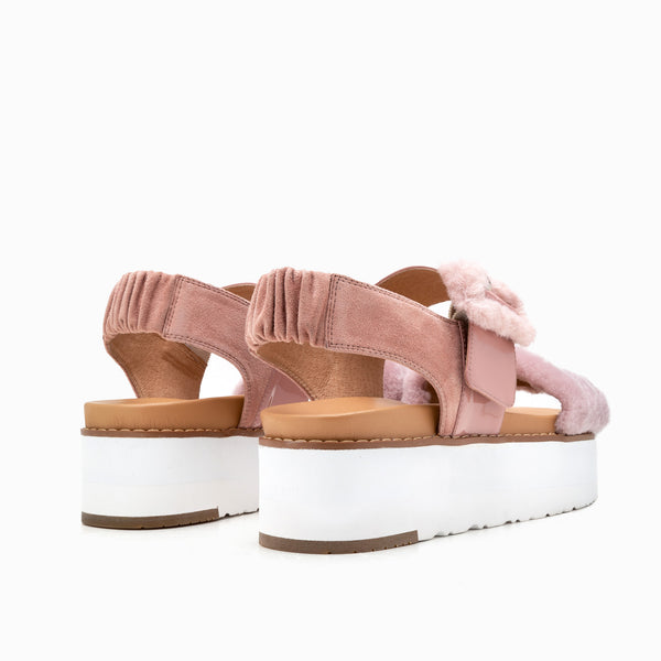 OZWEAR ELLA FLUFF SANDALS