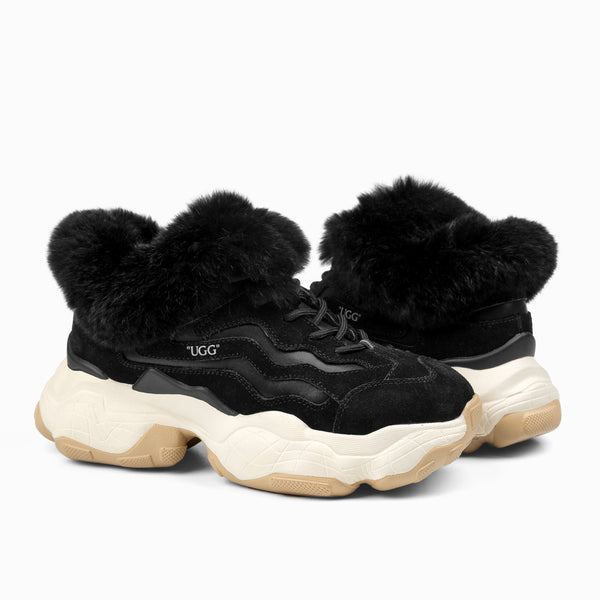 UGG VINTAGE BROOK FUR SNEAKER
