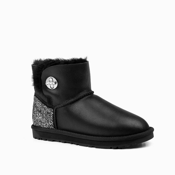 OZWEAR DELLA TURNLOCK NAPPA BLING BOOTS