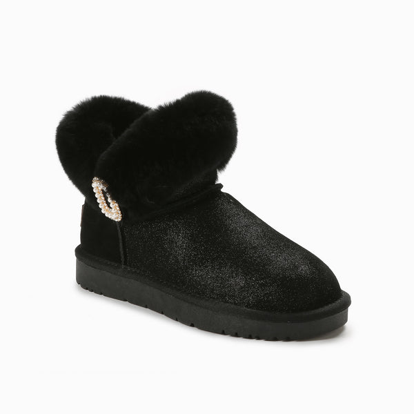 UGG CECILIA FLUFF BOOTS