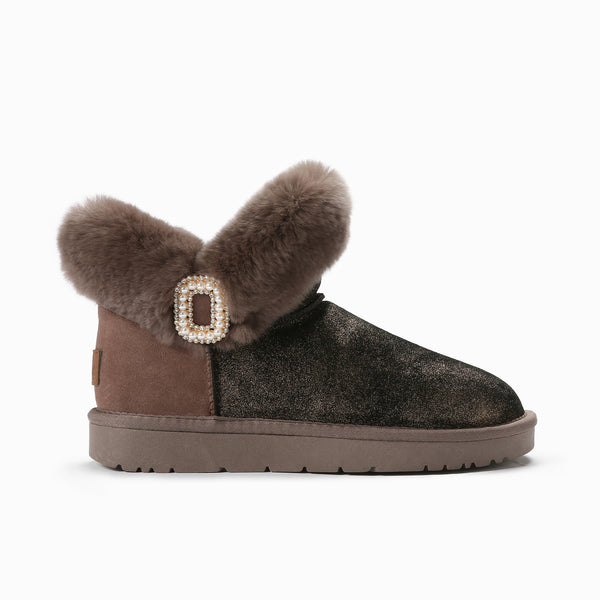 UGG CECILIA FLUFF BOOTS