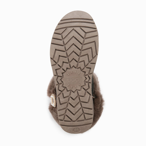 UGG CECILIA FLUFF BOOTS