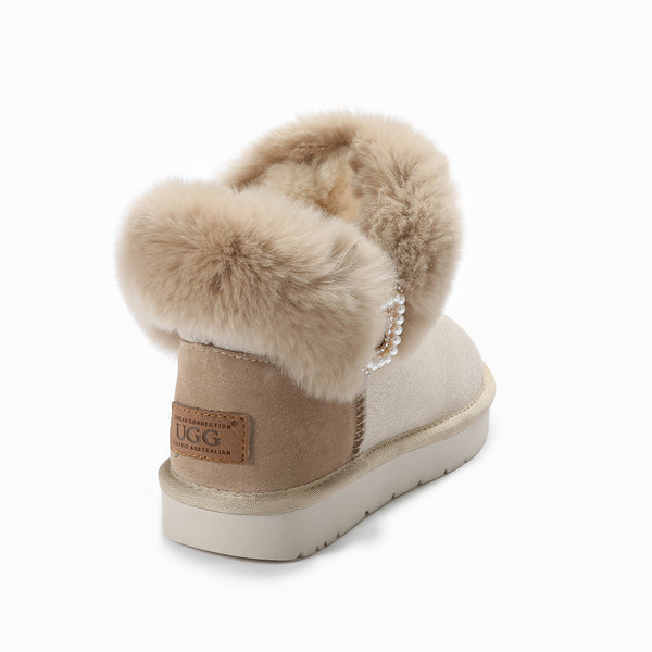 UGG CECILIA FLUFF BOOTS