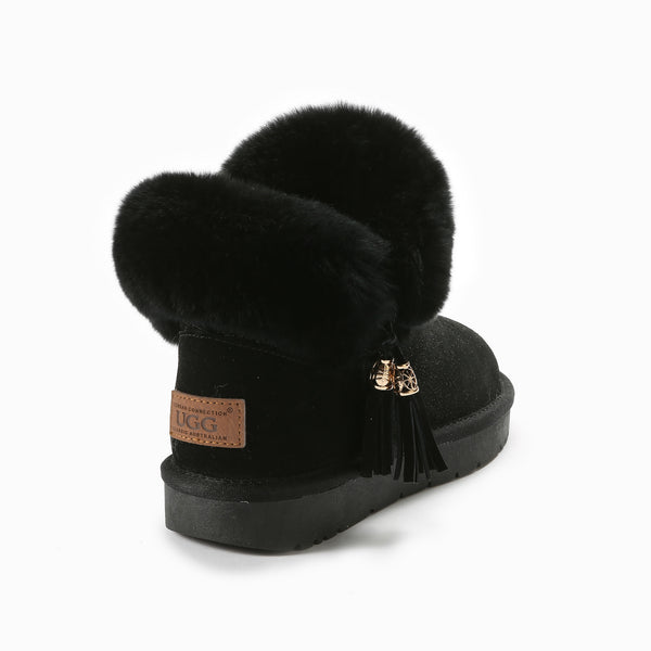 UGG CECILIA FLUFF BOOTS