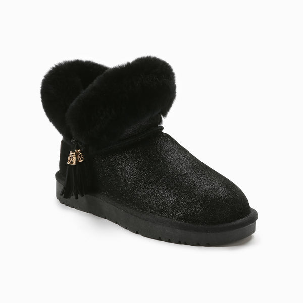 UGG CECILIA FLUFF BOOTS