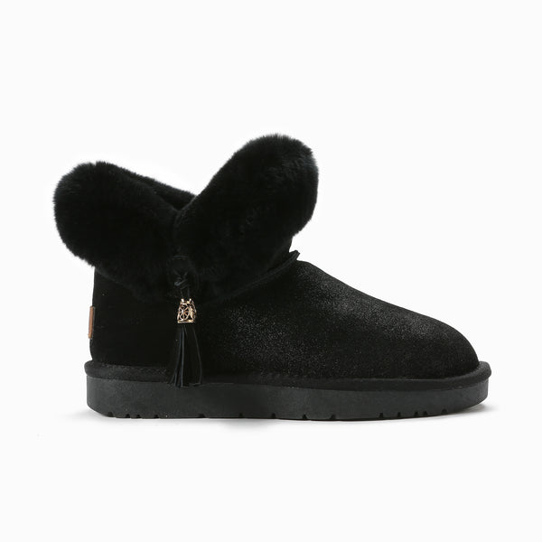 UGG CECILIA FLUFF BOOTS