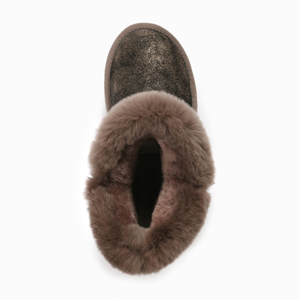 UGG CECILIA FLUFF BOOTS