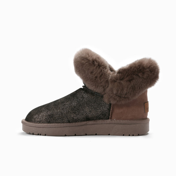 UGG CECILIA FLUFF BOOTS